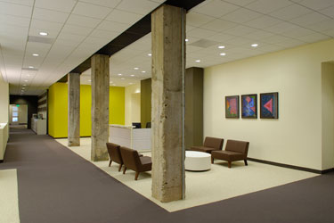 Reception area